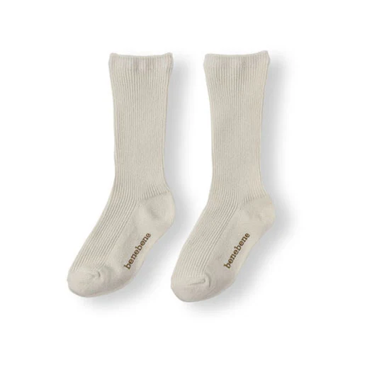 Bene Bene Ecru BENE Thin Socks