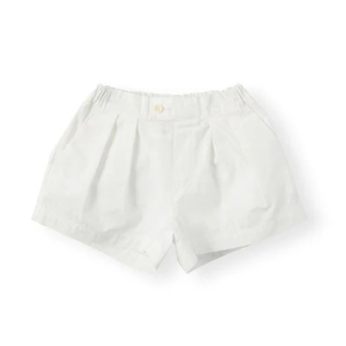 Bene Bene Ivory Baby BENE Pleated Shorts