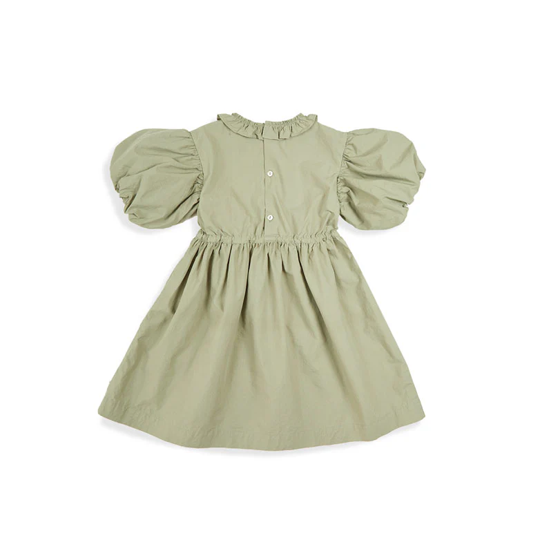 Bene Bene Khaki Cecil Frill Dress - Image 2