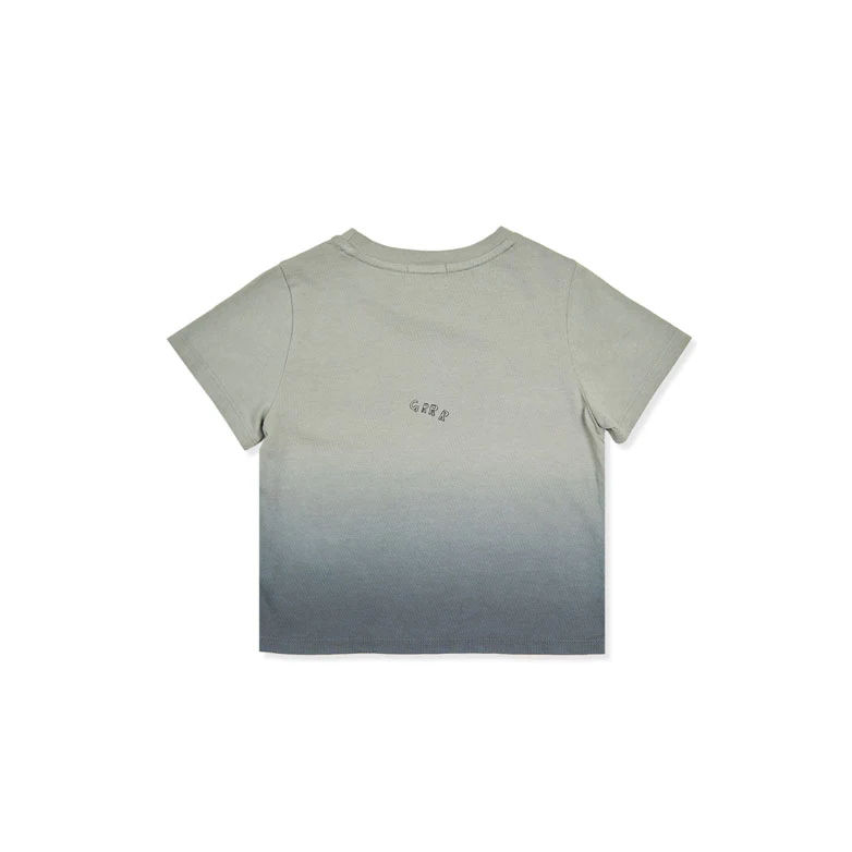Bene Bene Khaki Dip Dye Tee - Image 2