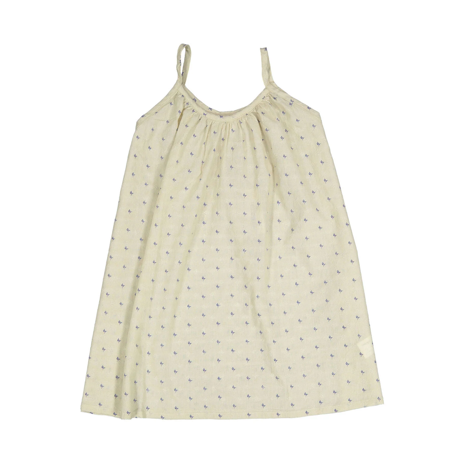 Bene Bene Light Khaki Blue Lucy Dress