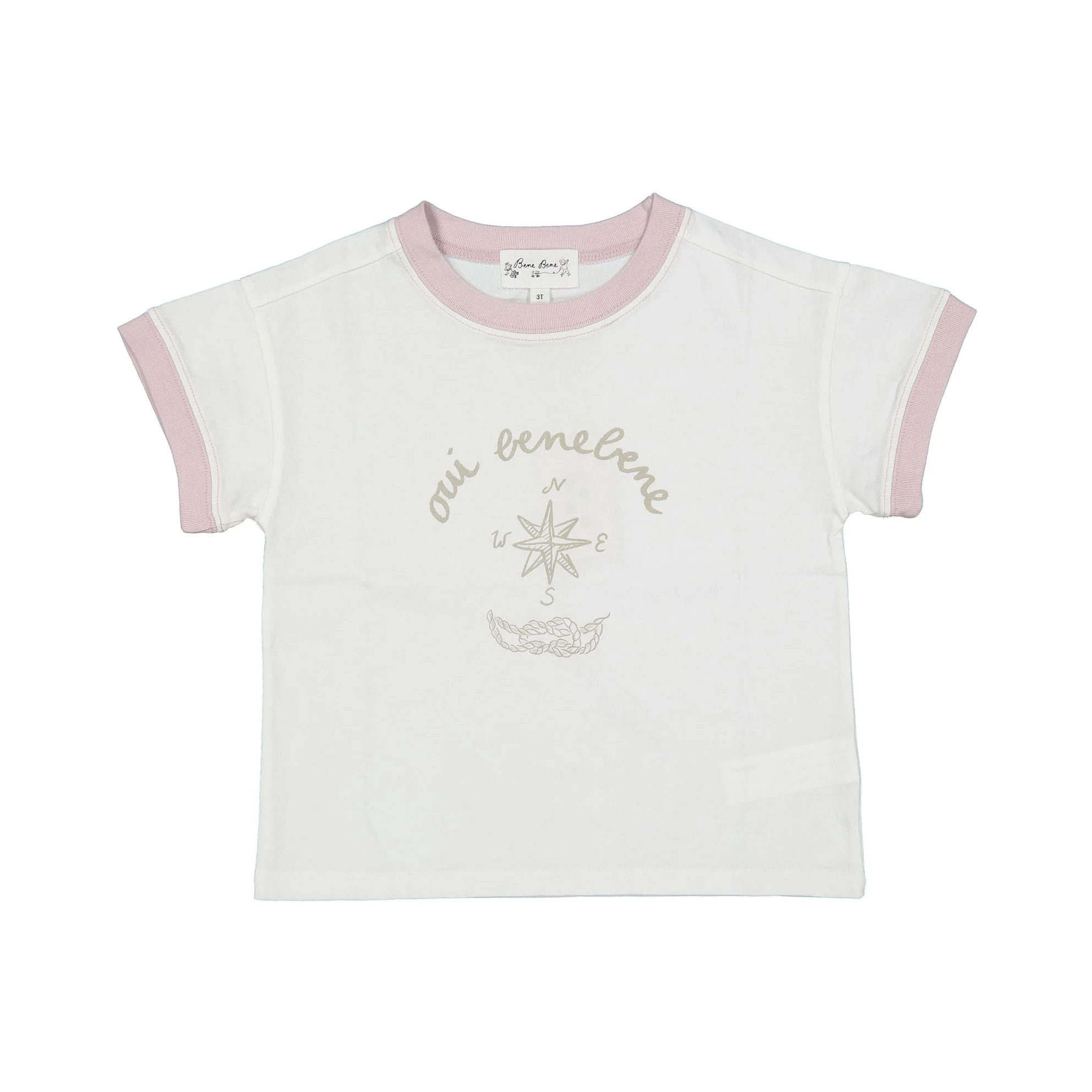 Bene Bene Light Pink Baby Marine T-shirt