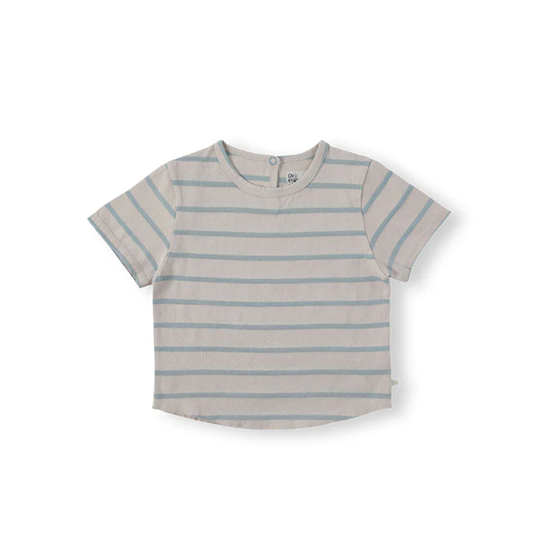 Bene Bene Lighy Blue Benie Stripe Tee