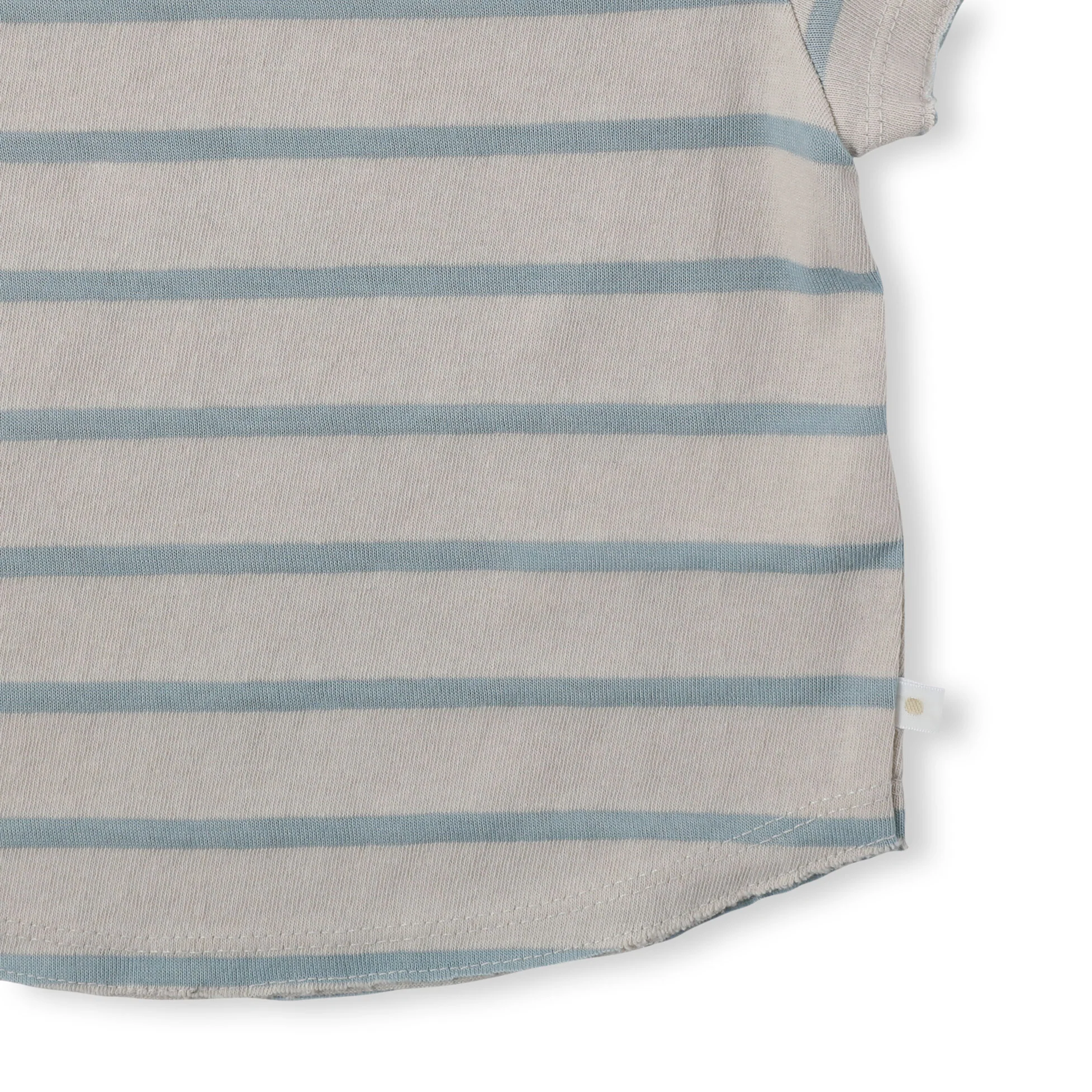Bene Bene Lighy Blue Benie Stripe Tee - Image 4