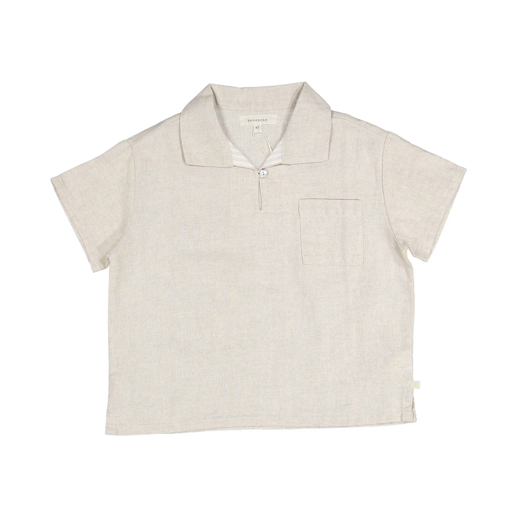 Bene Bene Natural Linen Blend Shirt