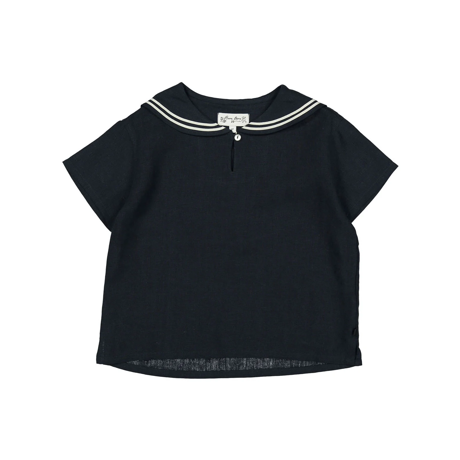 Bene Bene Navy Marine Linen Shirt