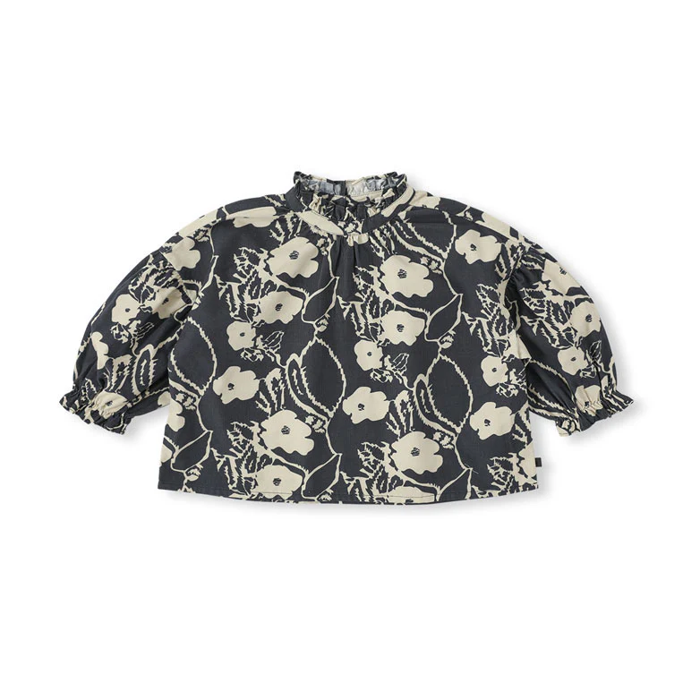 Bene Bene Navy Ria Balloon Blouse