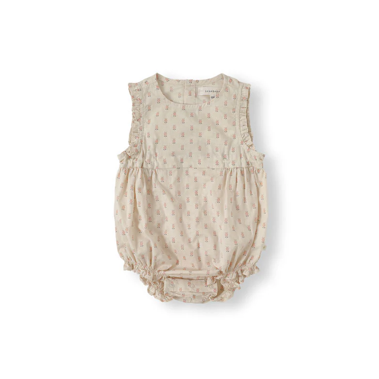 Bene Bene Pink Baby Manon Frill Romper
