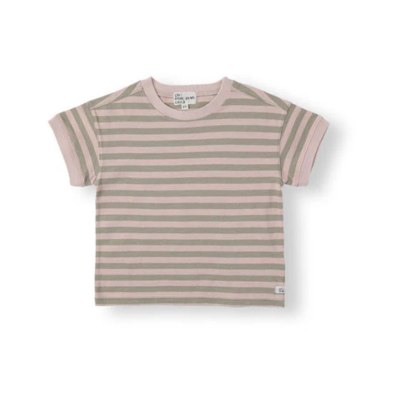 Bene Bene Pink Marine Stripe T-shirt