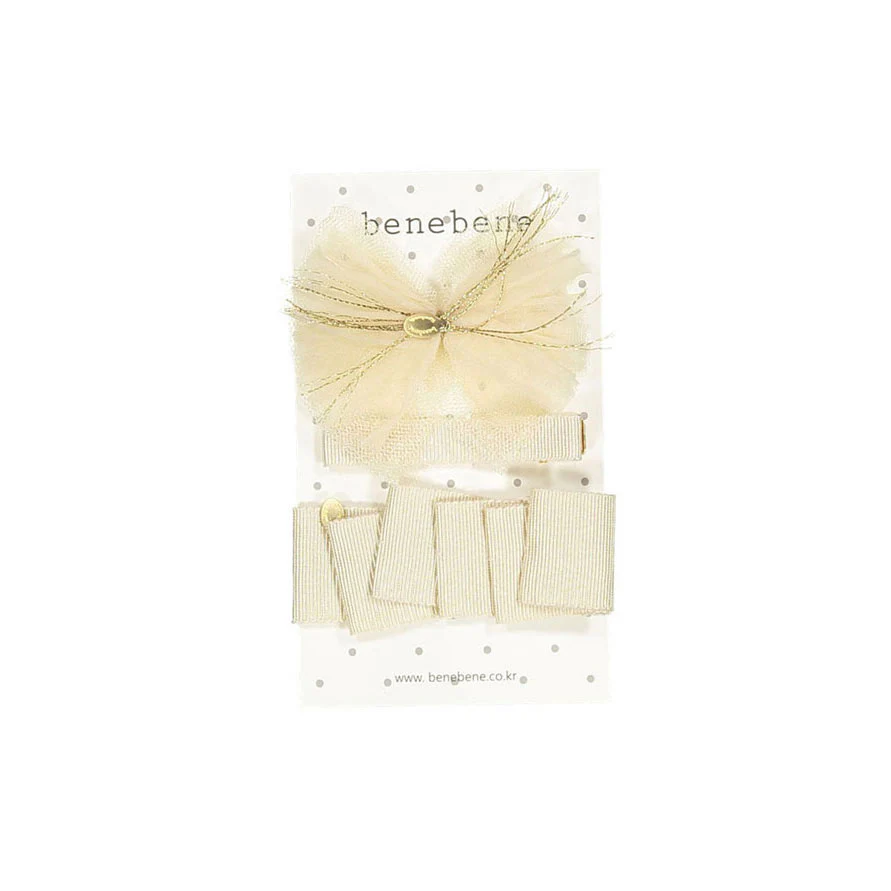 Bene Bene Yellow Joyful Day Headpin Set
