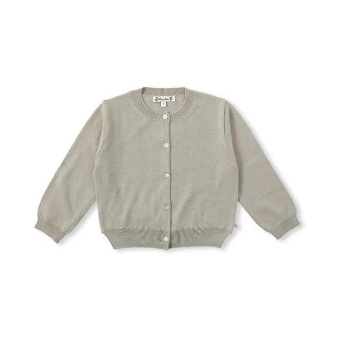 Bene Bene Greyish Mint Adorable Short Baby Cardigan