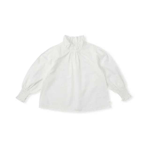 BeneBene Off White Frill Blouse