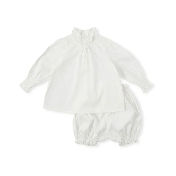 Bene Bene Off White Frill Twinset
