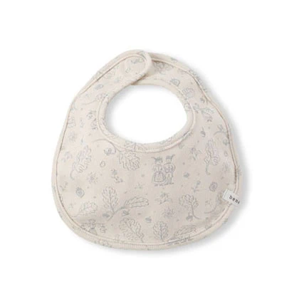 BeneBene White Tyrol Organic Bib