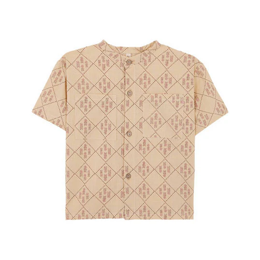 Birinit Castelflorite Mao Shirt