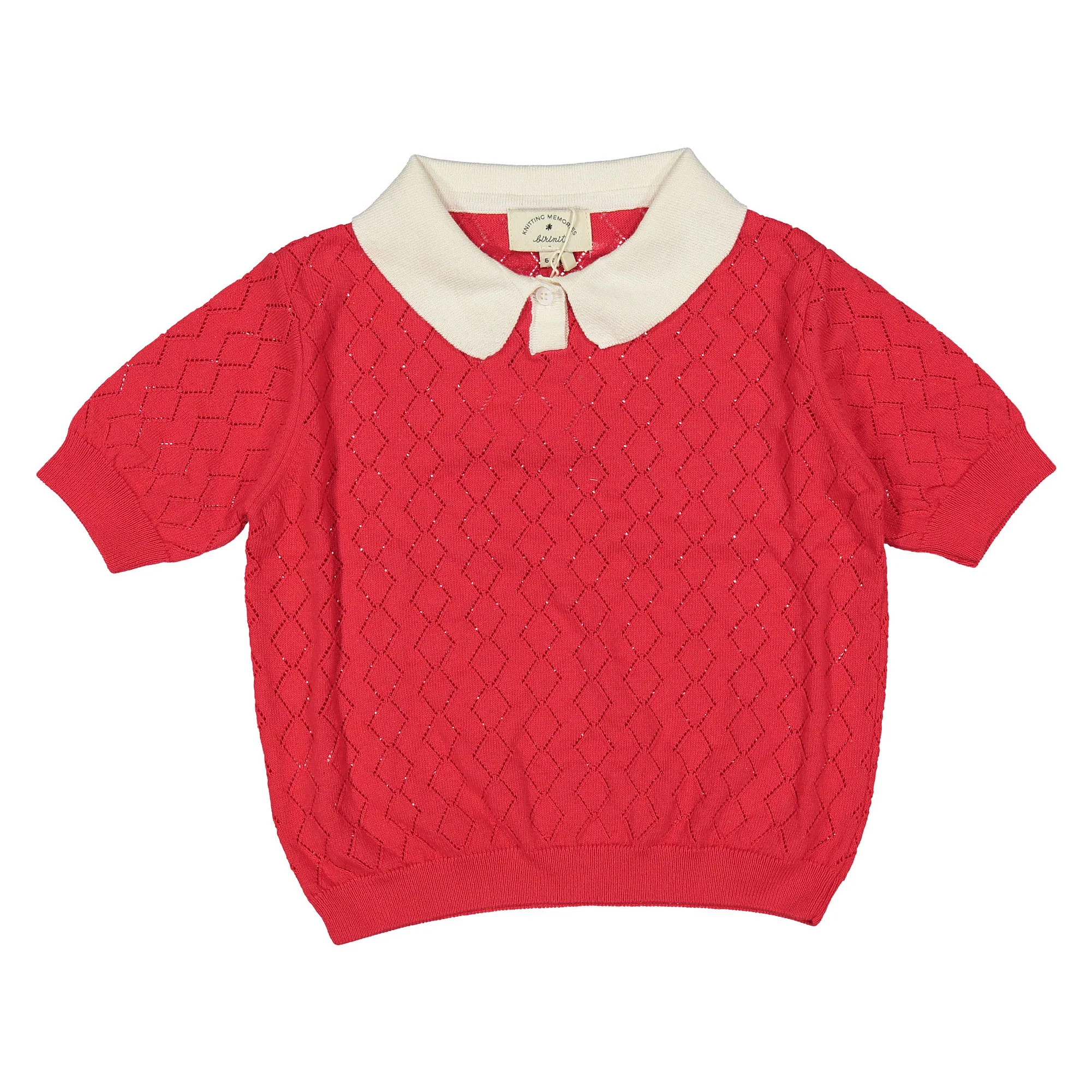 Birinit Cherry Openwork Biri Sweater