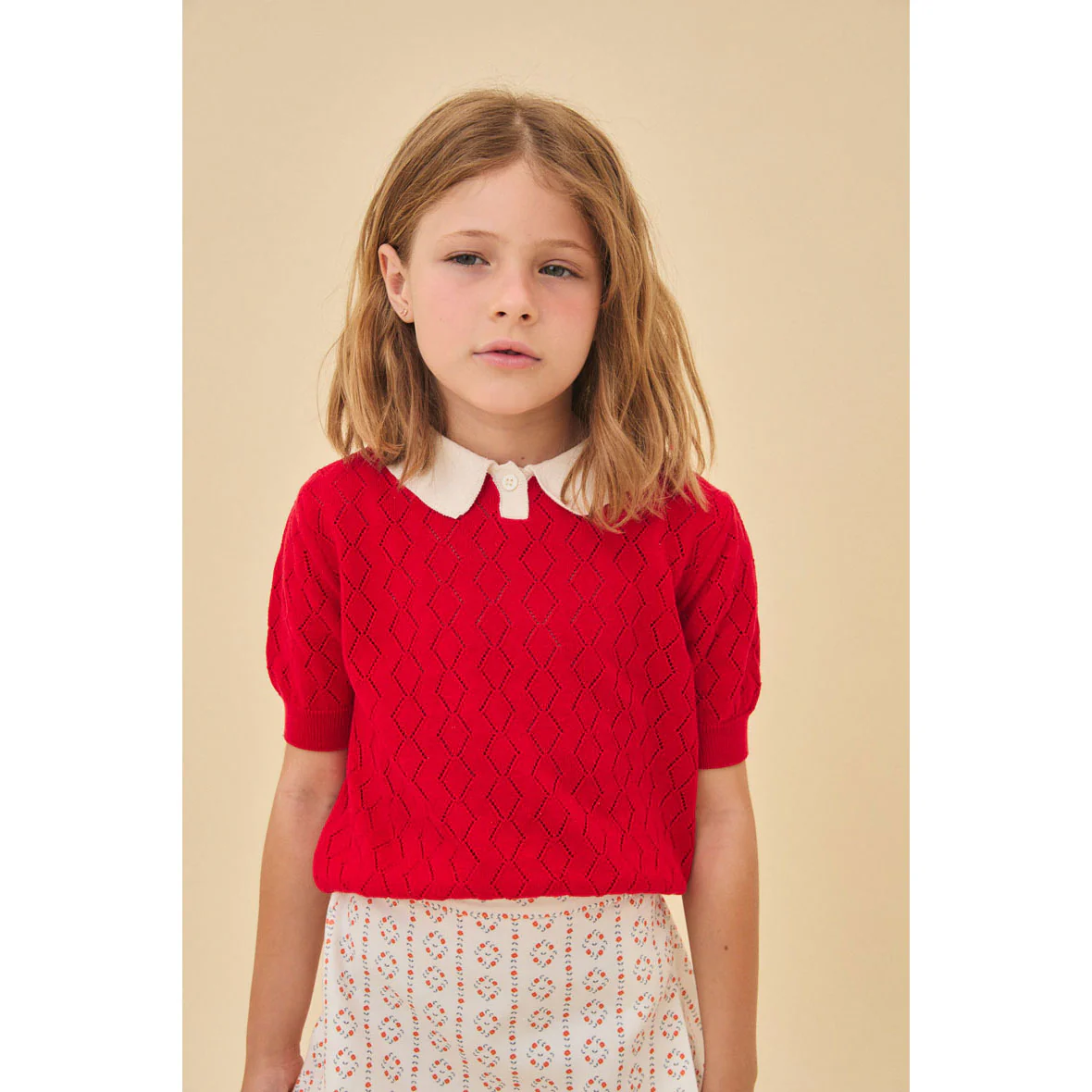 Birinit Cherry Openwork Biri Sweater - Image 2