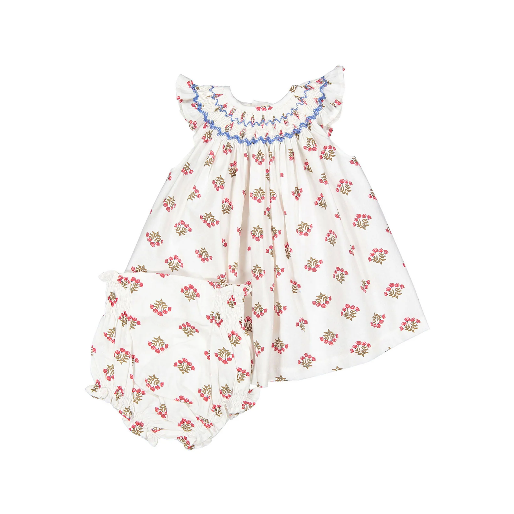 Birinit Monzon Blouse and Bloomer Set