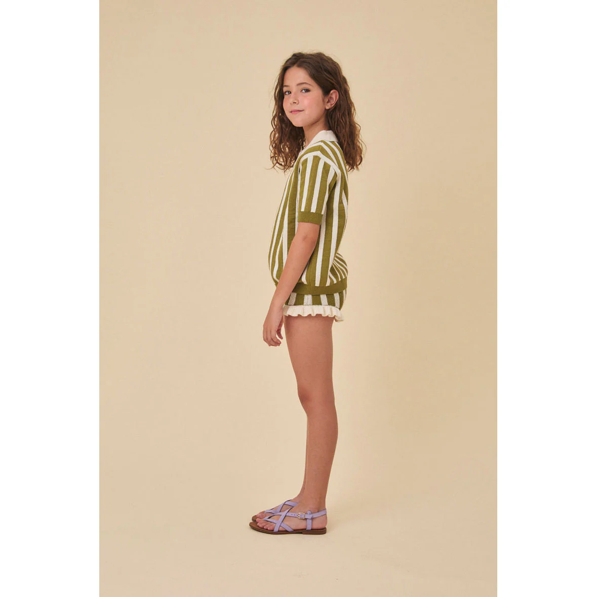 Birinit Salvia Stripes Biri Sweater - Image 3