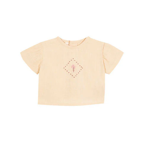 Birinit Sand Embroidered Baby Shirt