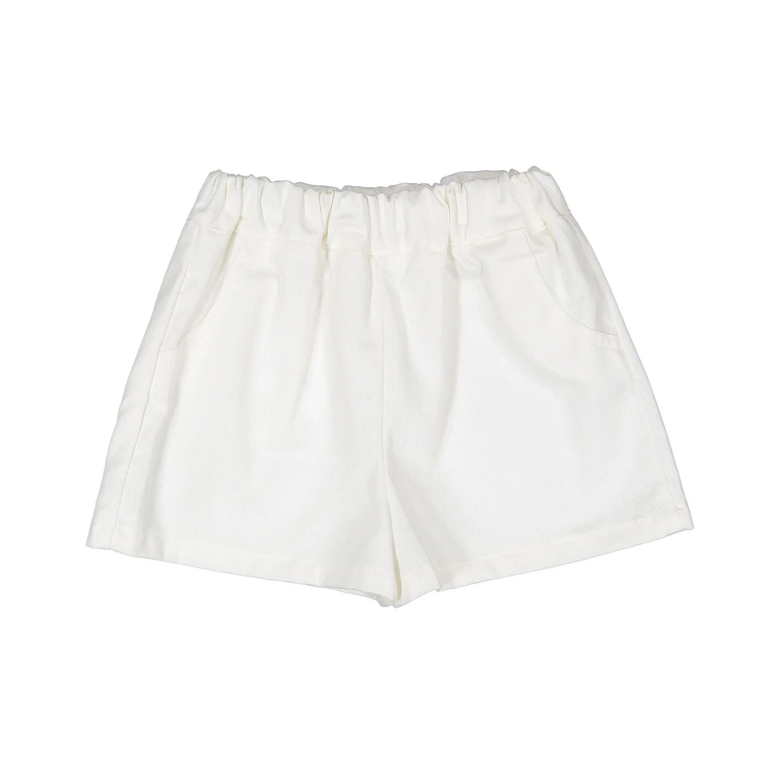 Birinit White Denim Short