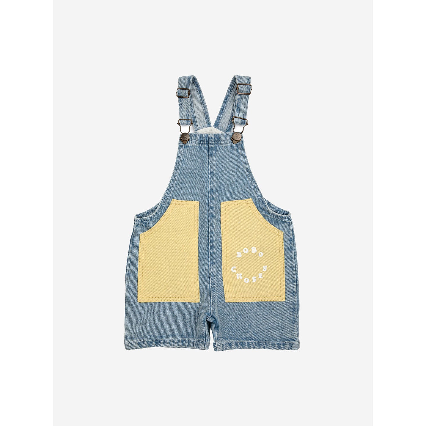 Bobo Choses Blue Baby Bobo Choses Circle Short Dungaree