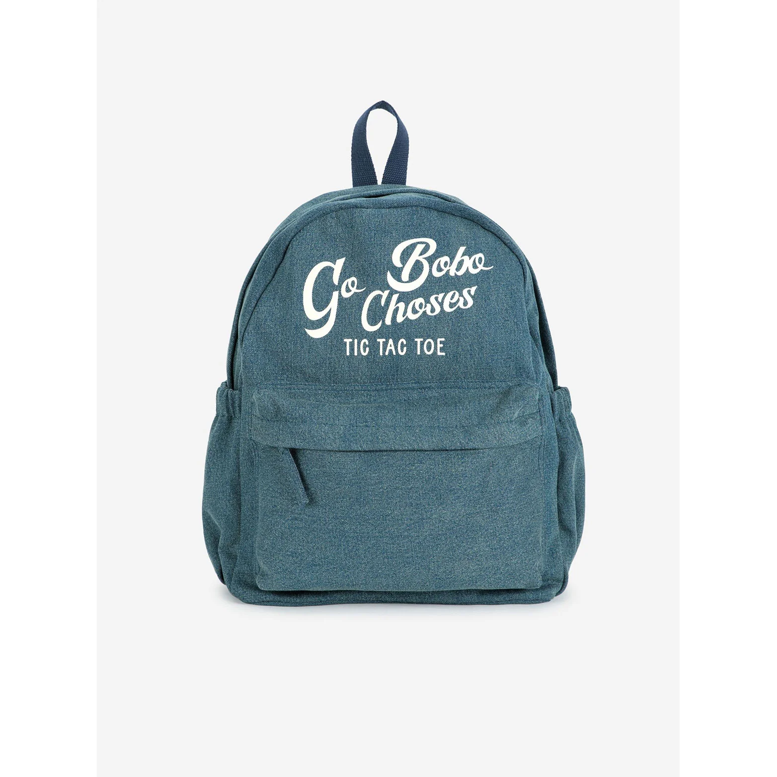 Bobo Choses Blue Go Bobo Denim School Bag