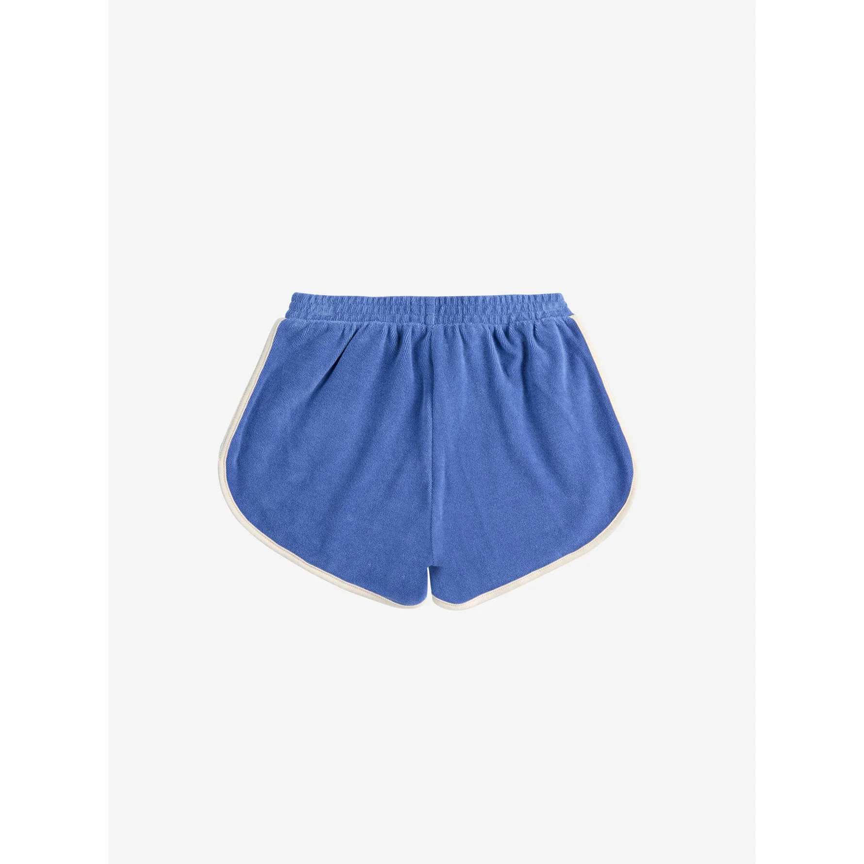 Bobo Choses Blue Smiling Color Block Shorts - Image 3