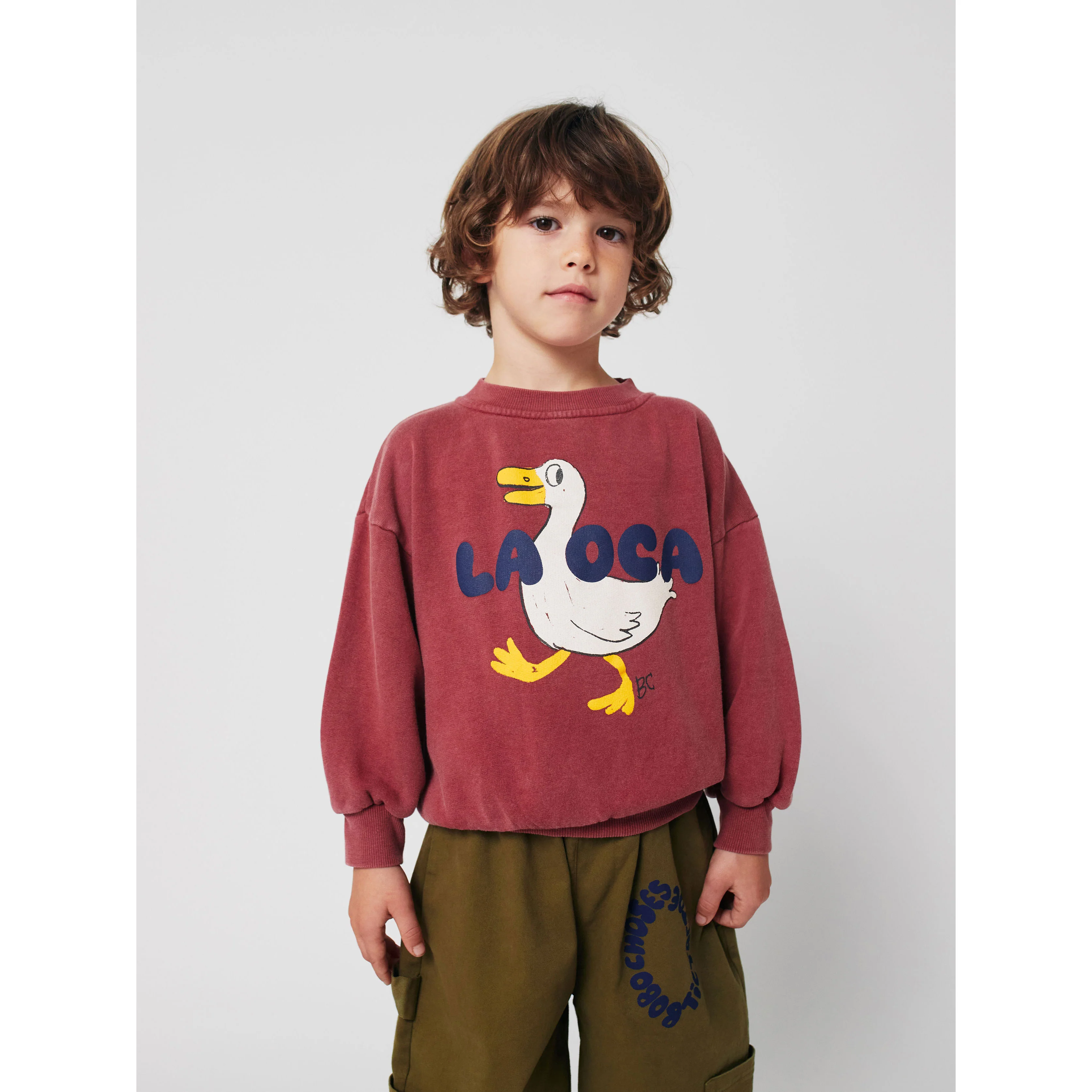 Bobo Choses Brown La Oca Sweatshirt - Image 2