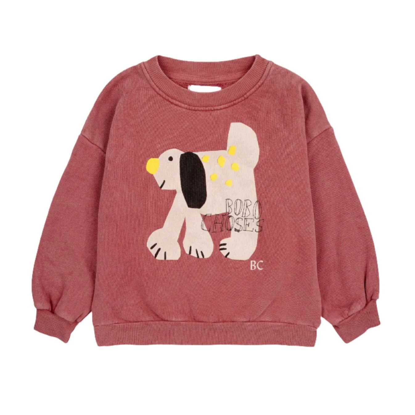 Bobo Choses Dark Brown Fairy Dog Sweatshirt