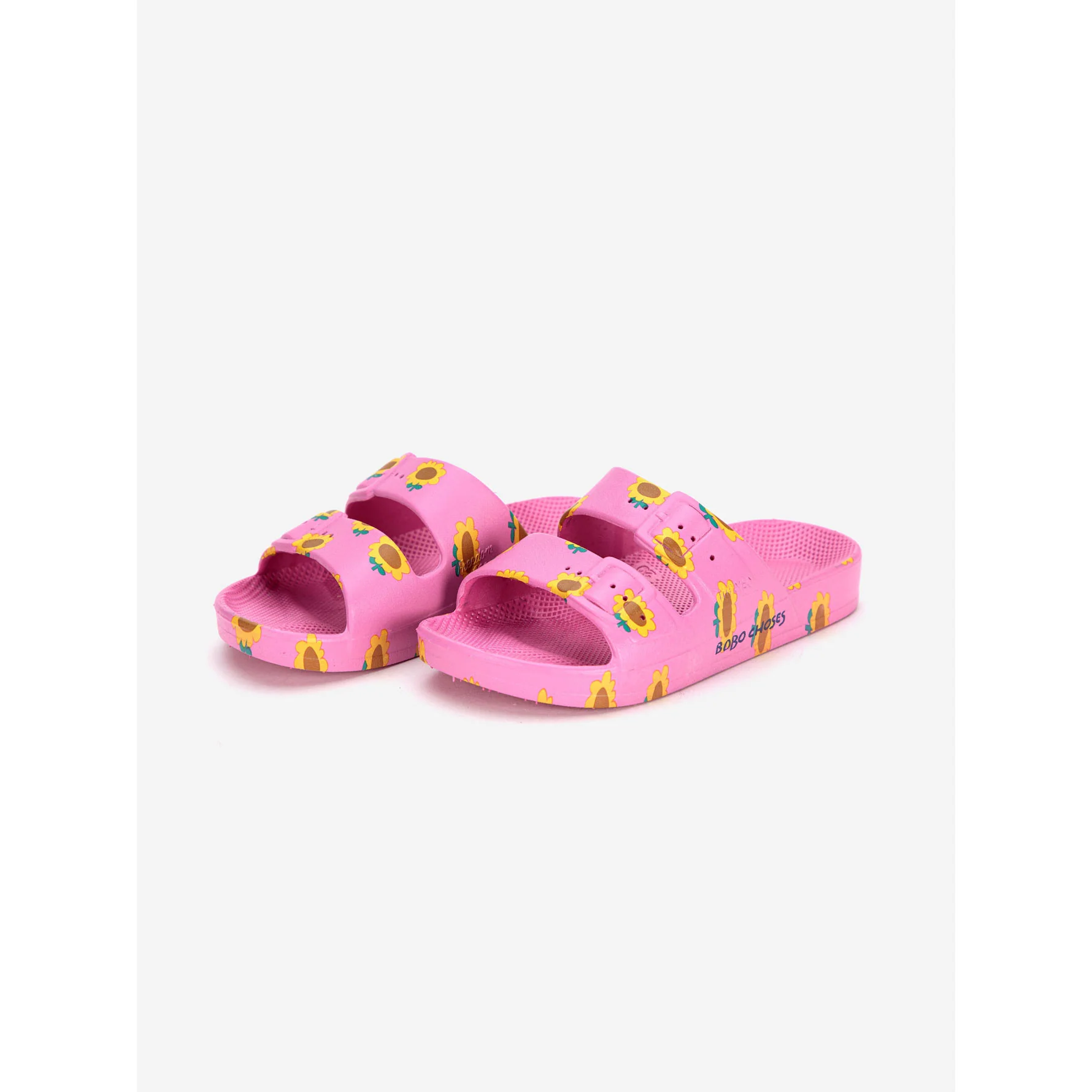 Bobo Choses Fuchsia Sunflower All Over Slides