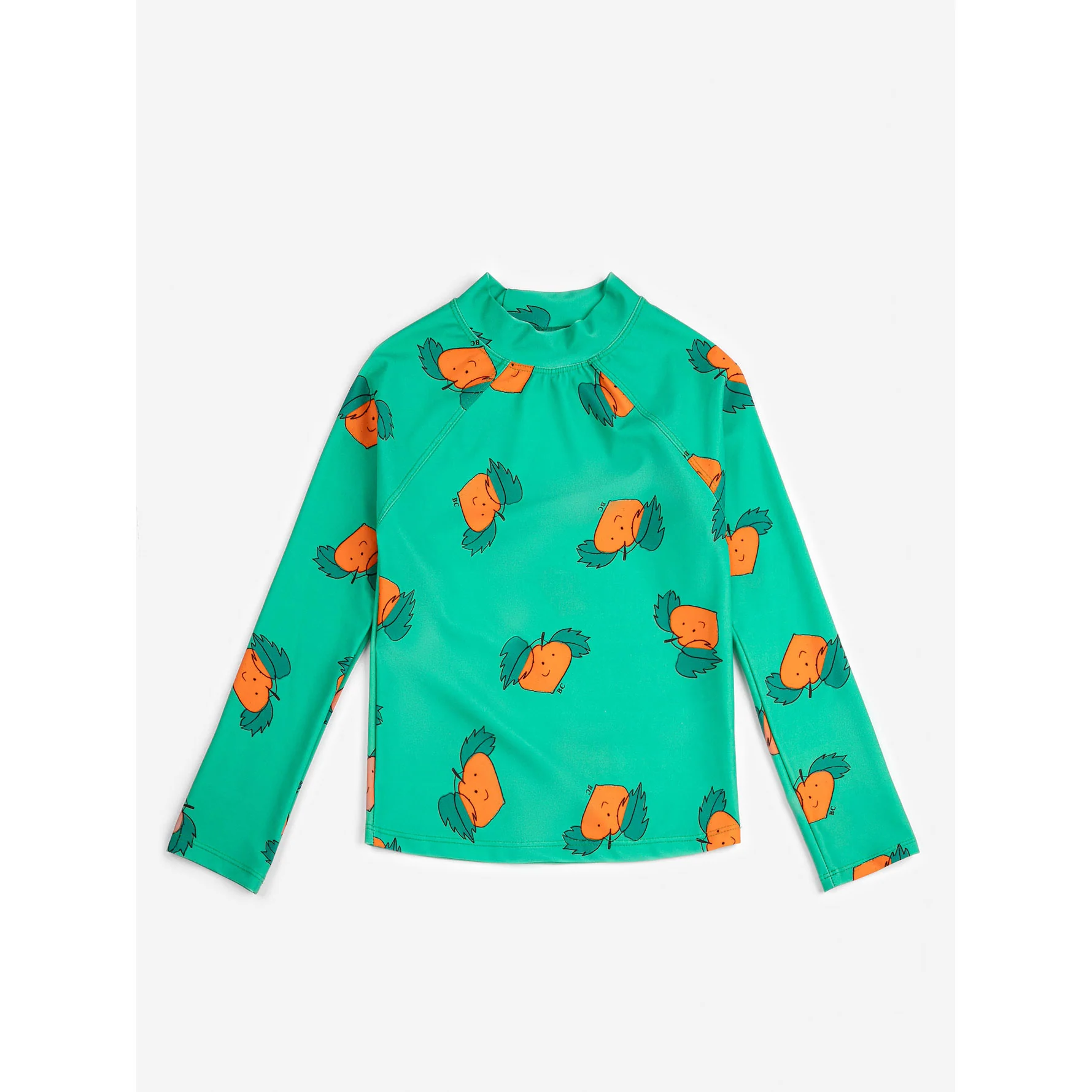 Bobo Choses Green Curious Turnip All Over Swim T-Shirt
