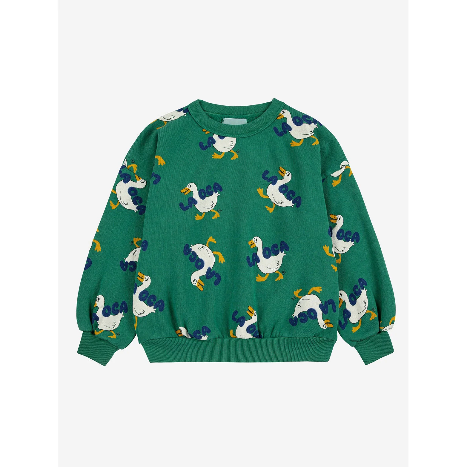 Bobo Choses Green La Oca Sweatshirt