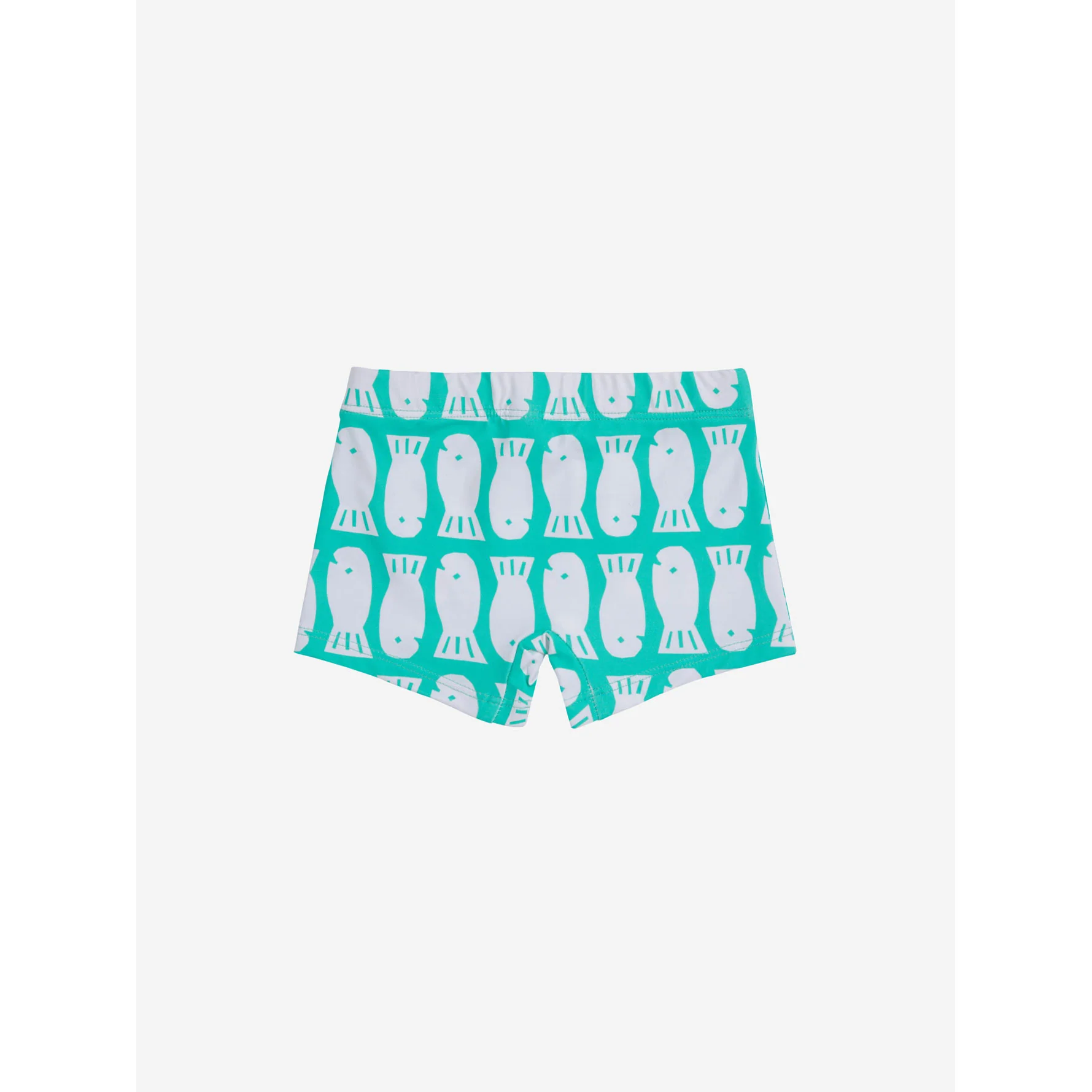 Bobo Choses Green Lucky Fish All Over Baby Swim Shorts - Image 3