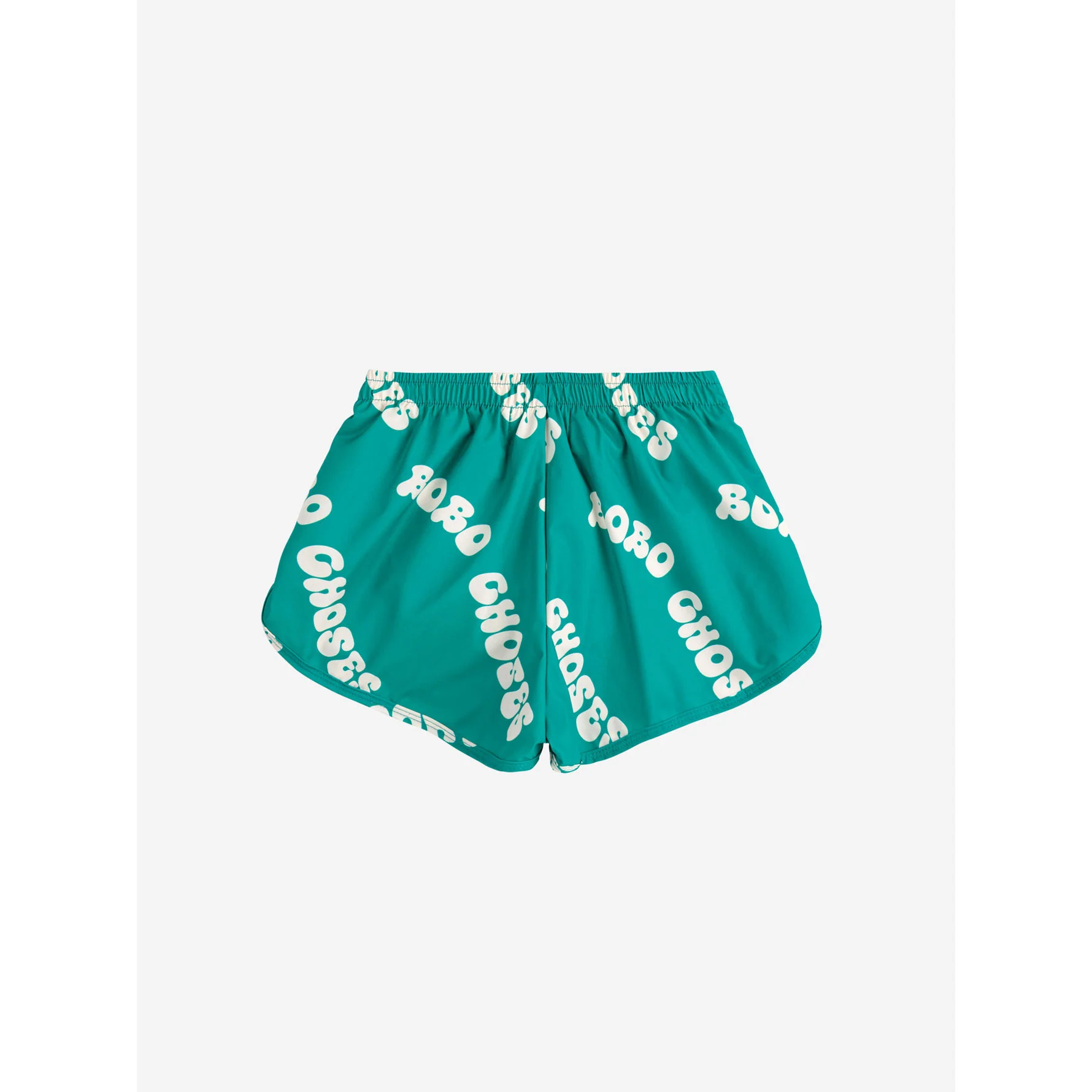 Bobo Choses Green Wavy Bobo Choses All Over Swim Trunks - Image 3