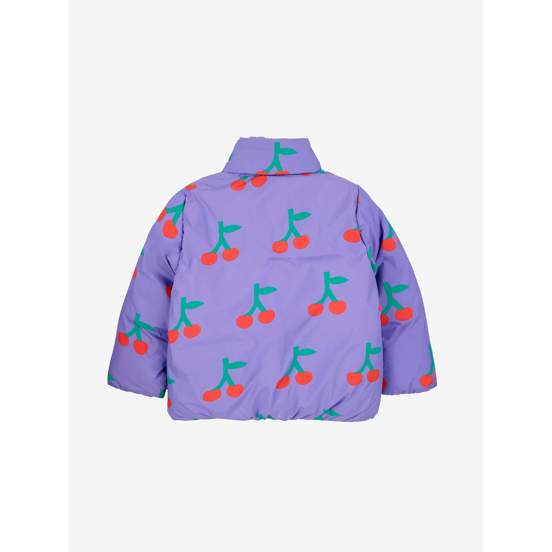 Bobo Choses Lavender Bobo Cherry Allover Anorak - Image 2