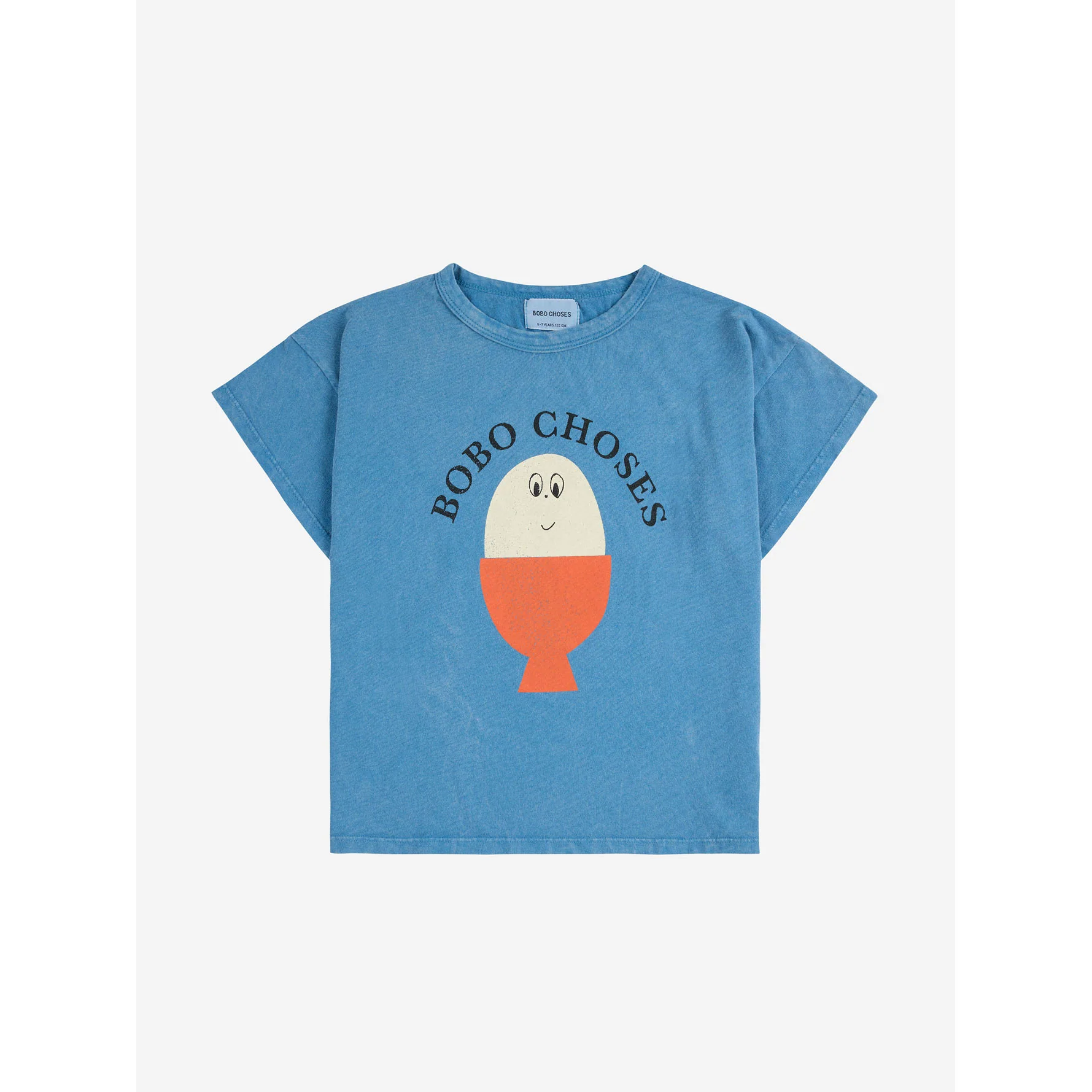 Bobo Choses Light Blue Morning Egg T-Shirt