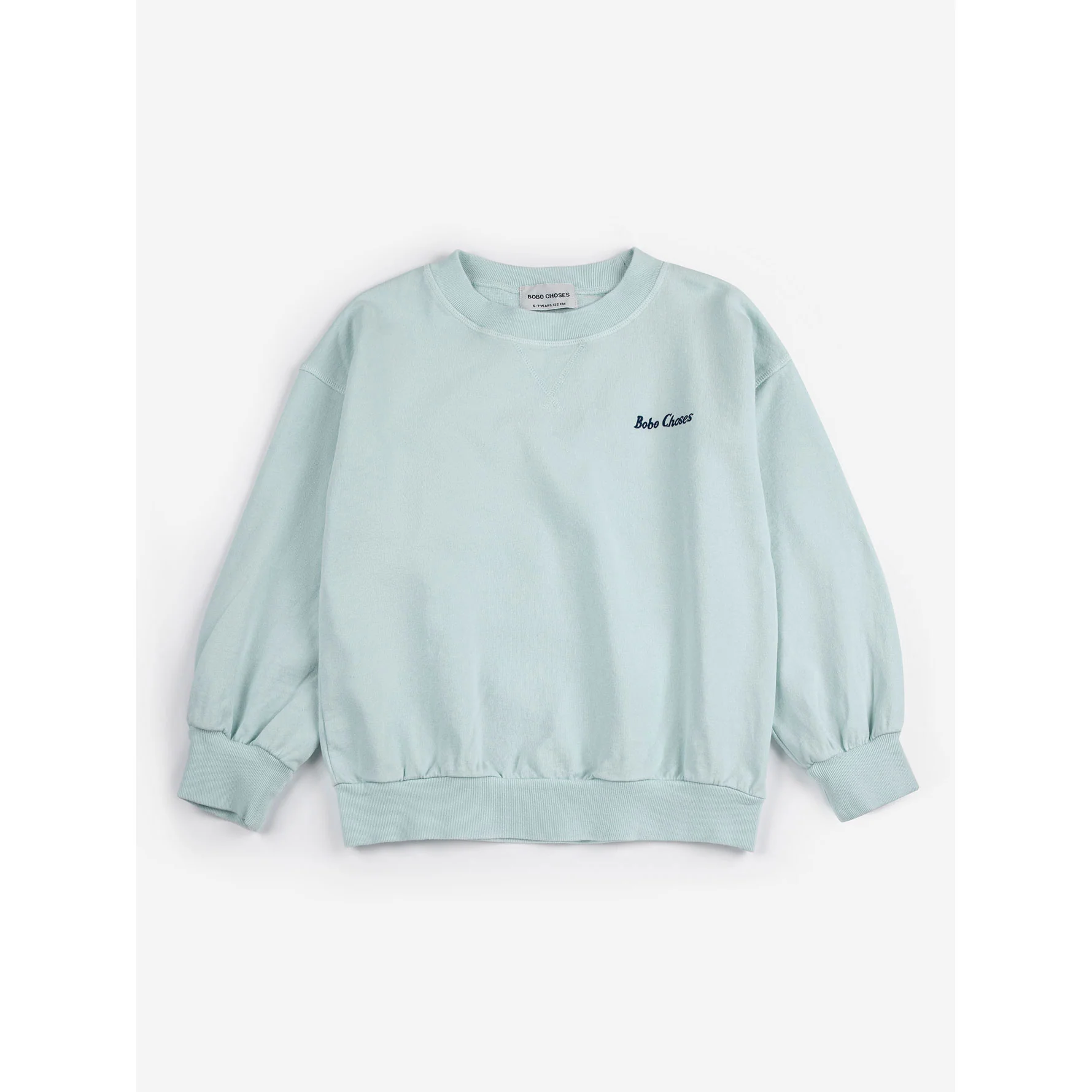 Bobo Choses Light Blue Mr. Pickles Sweatshirt