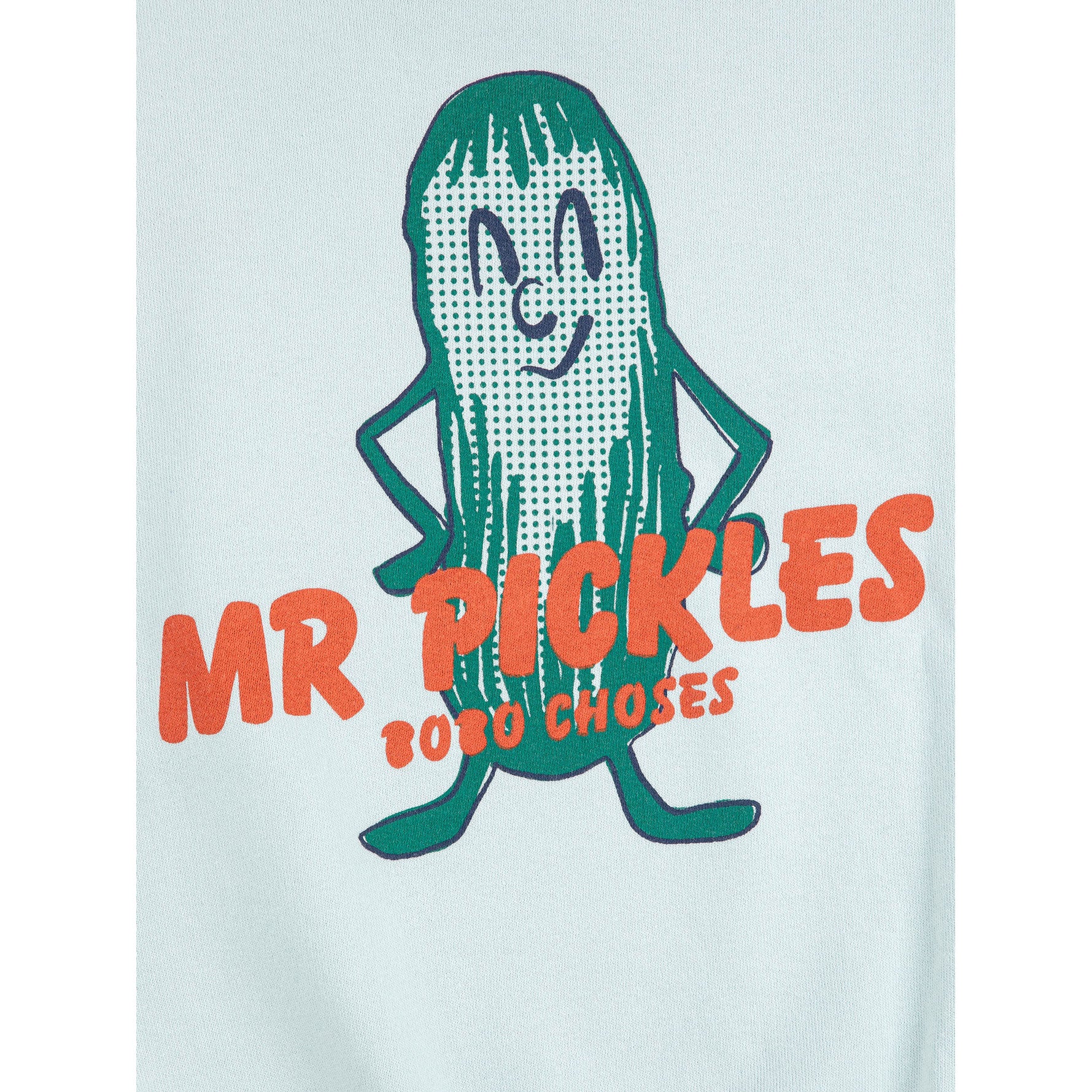 Bobo Choses Light Blue Mr. Pickles Sweatshirt - Image 3