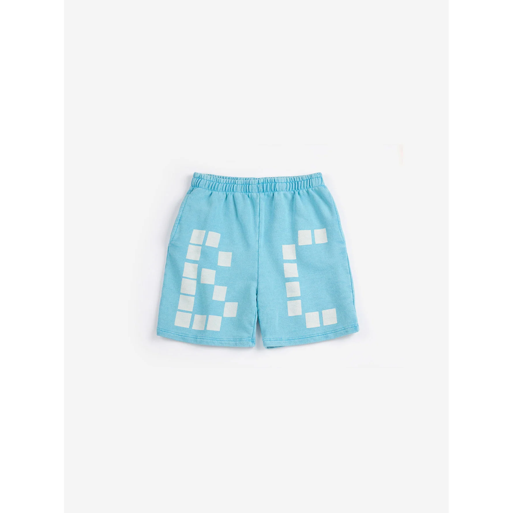 Bobo Choses Light Blue Square Bobo Choses Bermuda Shorts