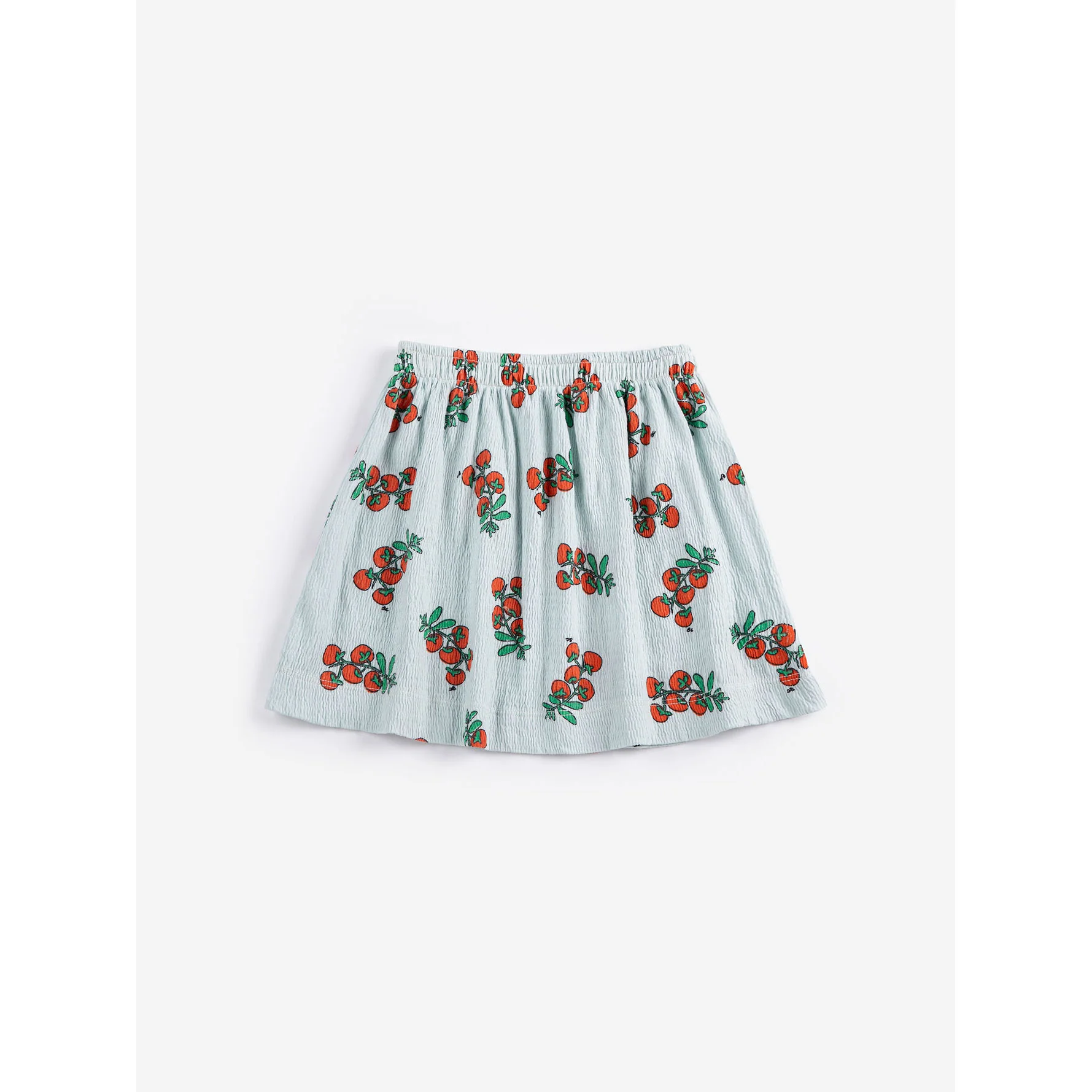 Bobo Choses Light Blue Tomatoes All Over Skirt