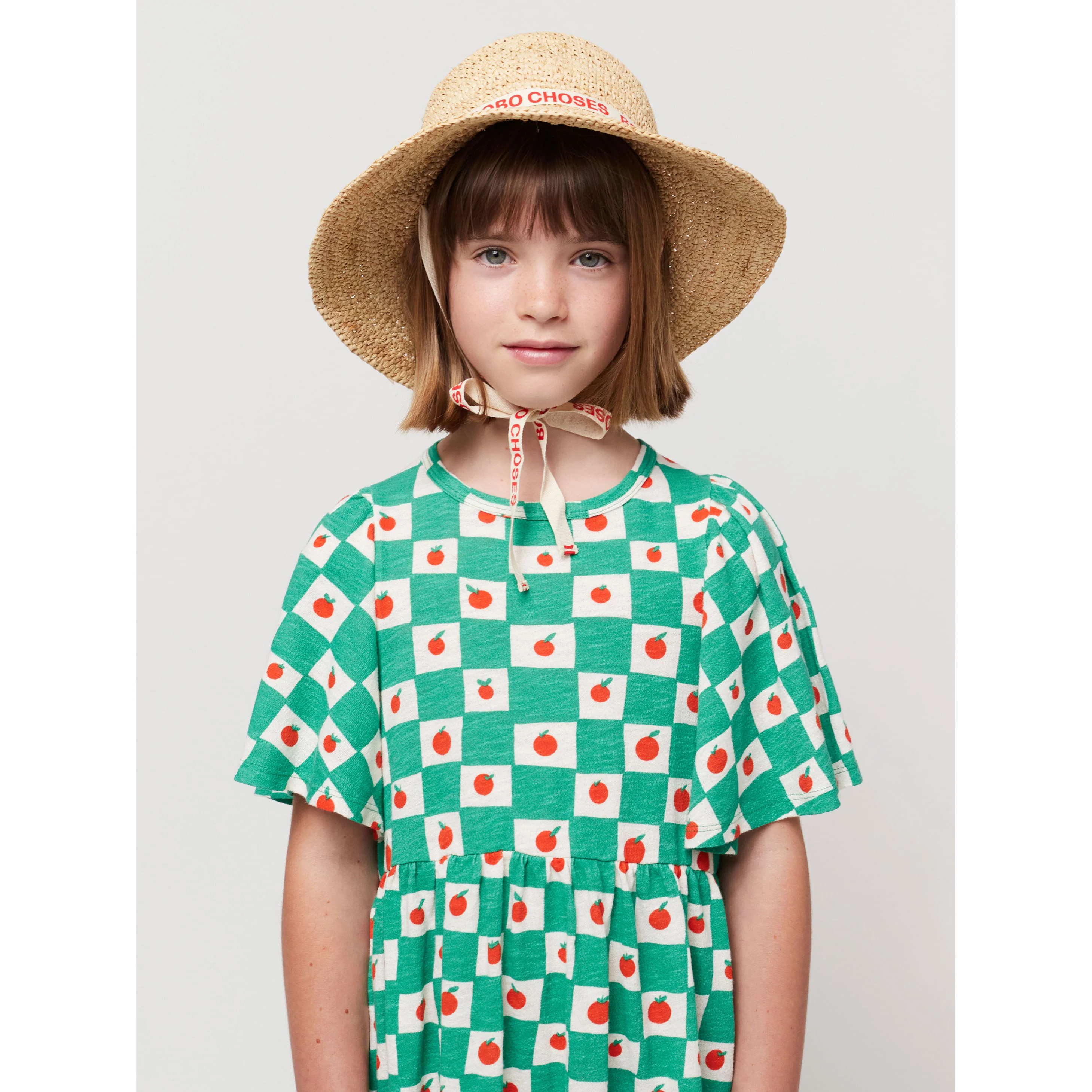 Bobo Choses Light Brown Bobo Choses Raffia Hat - Image 2