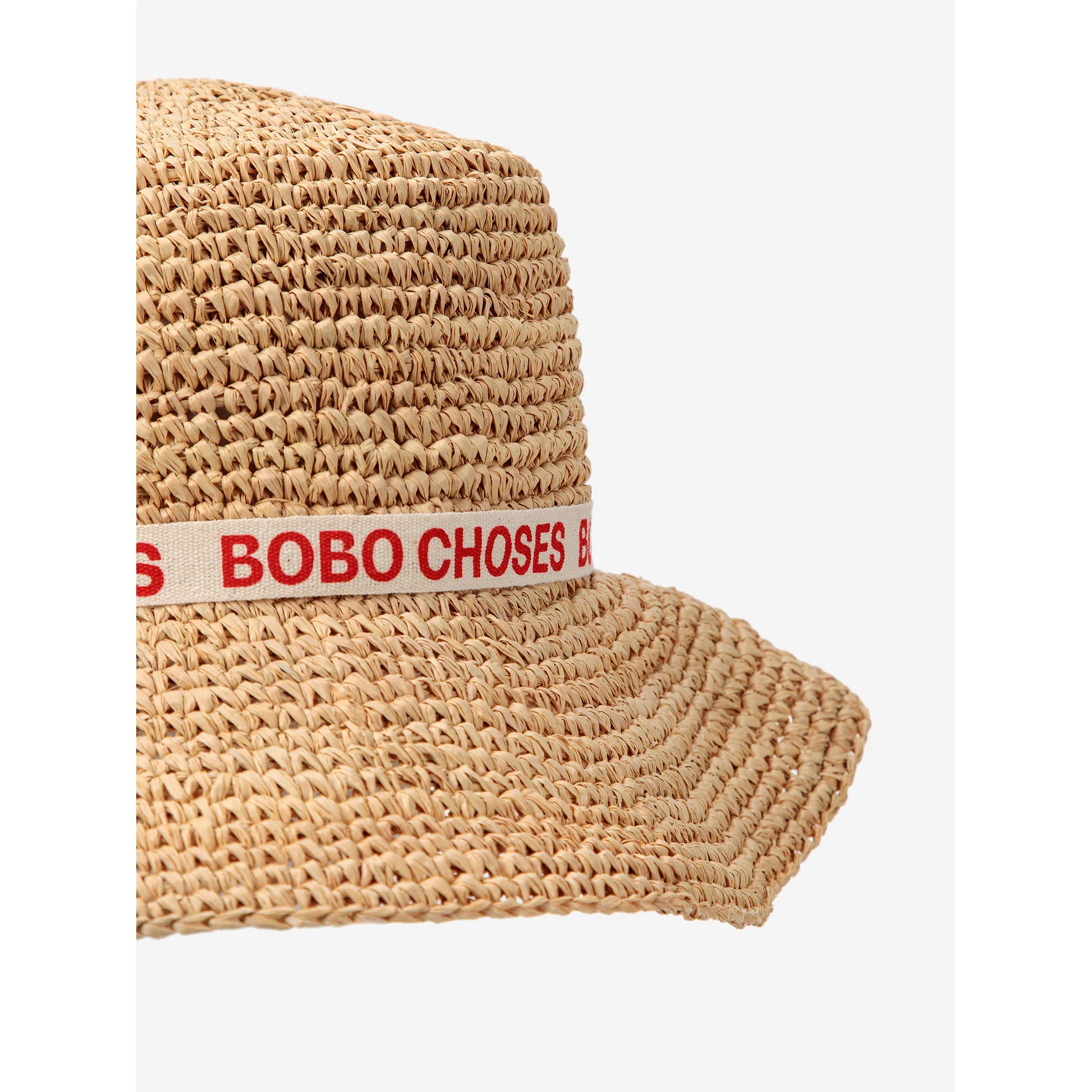 Bobo Choses Light Brown Bobo Choses Raffia Hat - Image 4