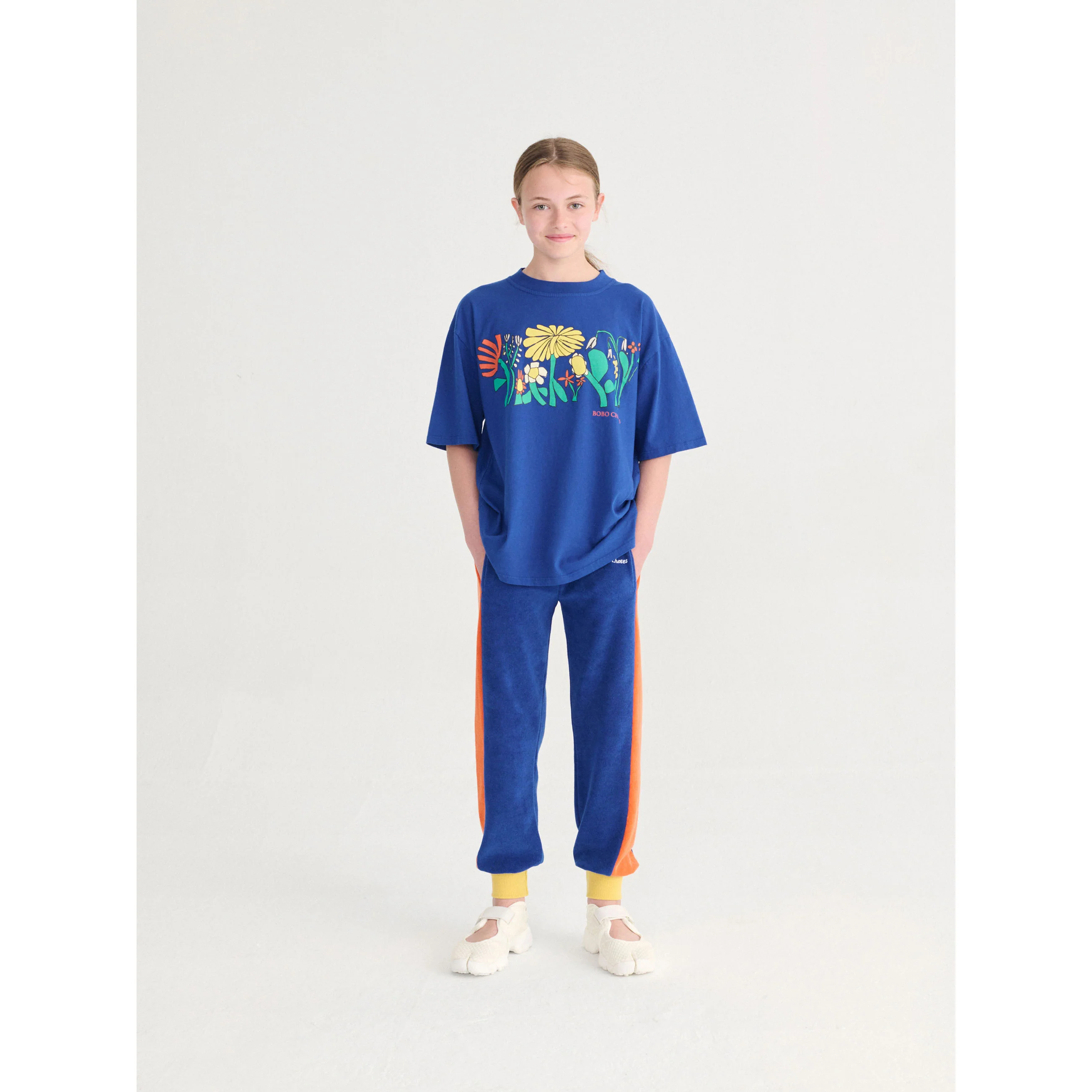 Bobo Choses Midnight Blue Herbalist Oversized T-Shirt - Image 2