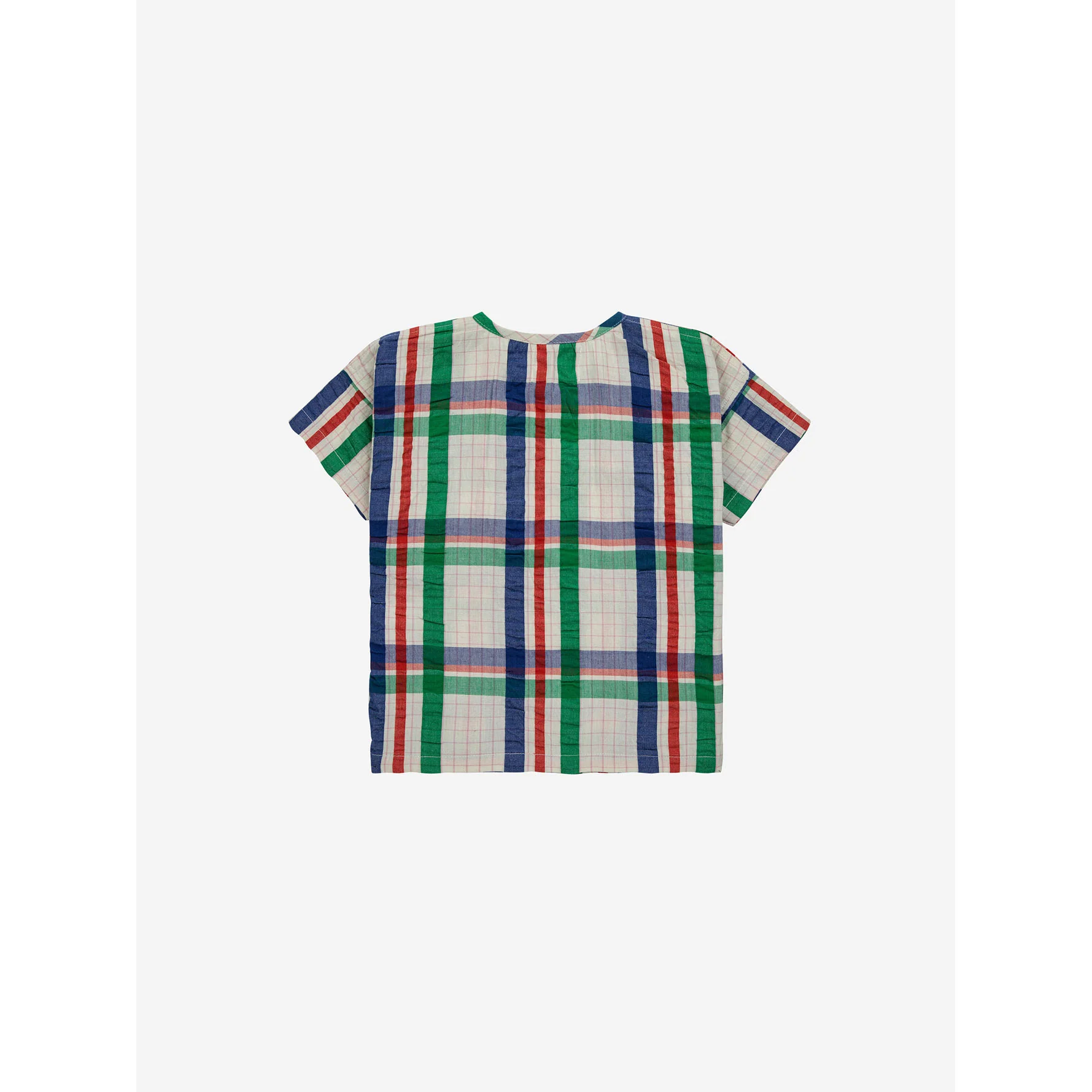 Bobo Choses Multicolor Baby Madras Checks Woven Shirt - Image 2