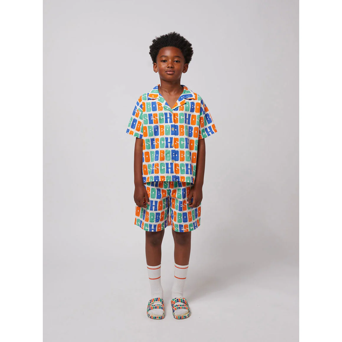 Bobo Choses Multicolor Bobo Choses All  Over Woven Shirt - Image 2