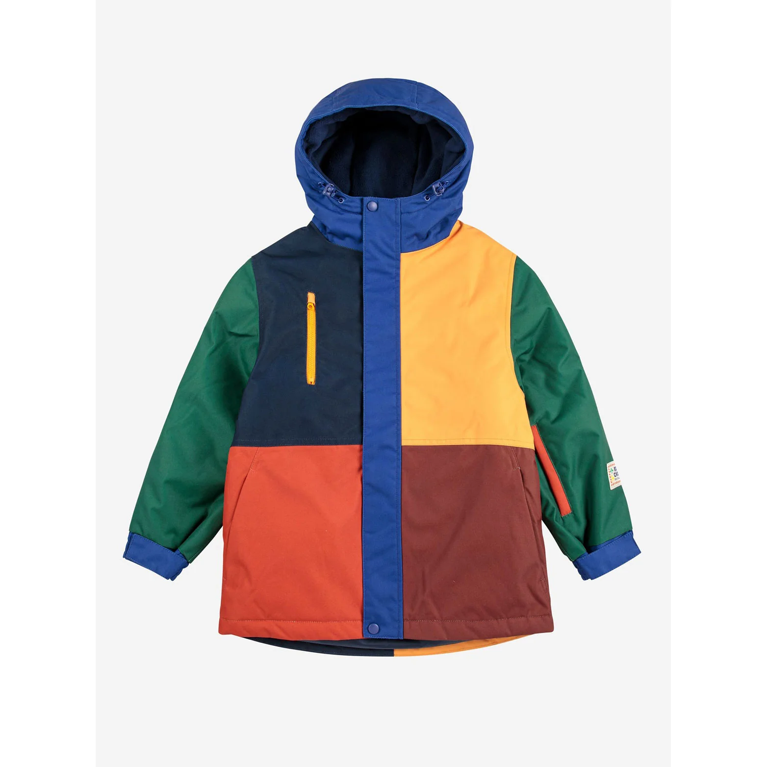 Bobo Choses Multicolor Bobo Choses Color Block Ski Anorak