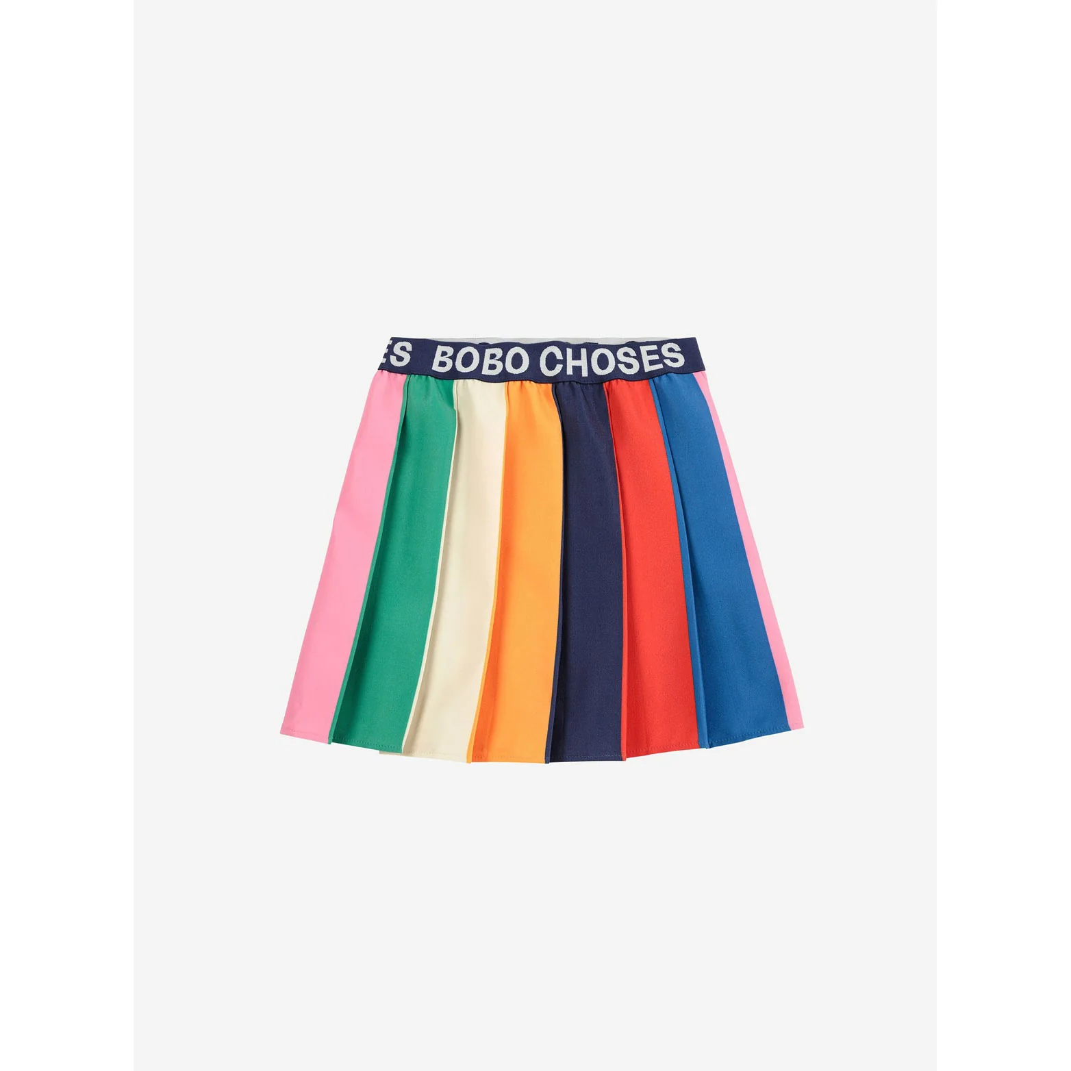 Bobo Choses Multicolor Bobo Color Block Pleated Skirt