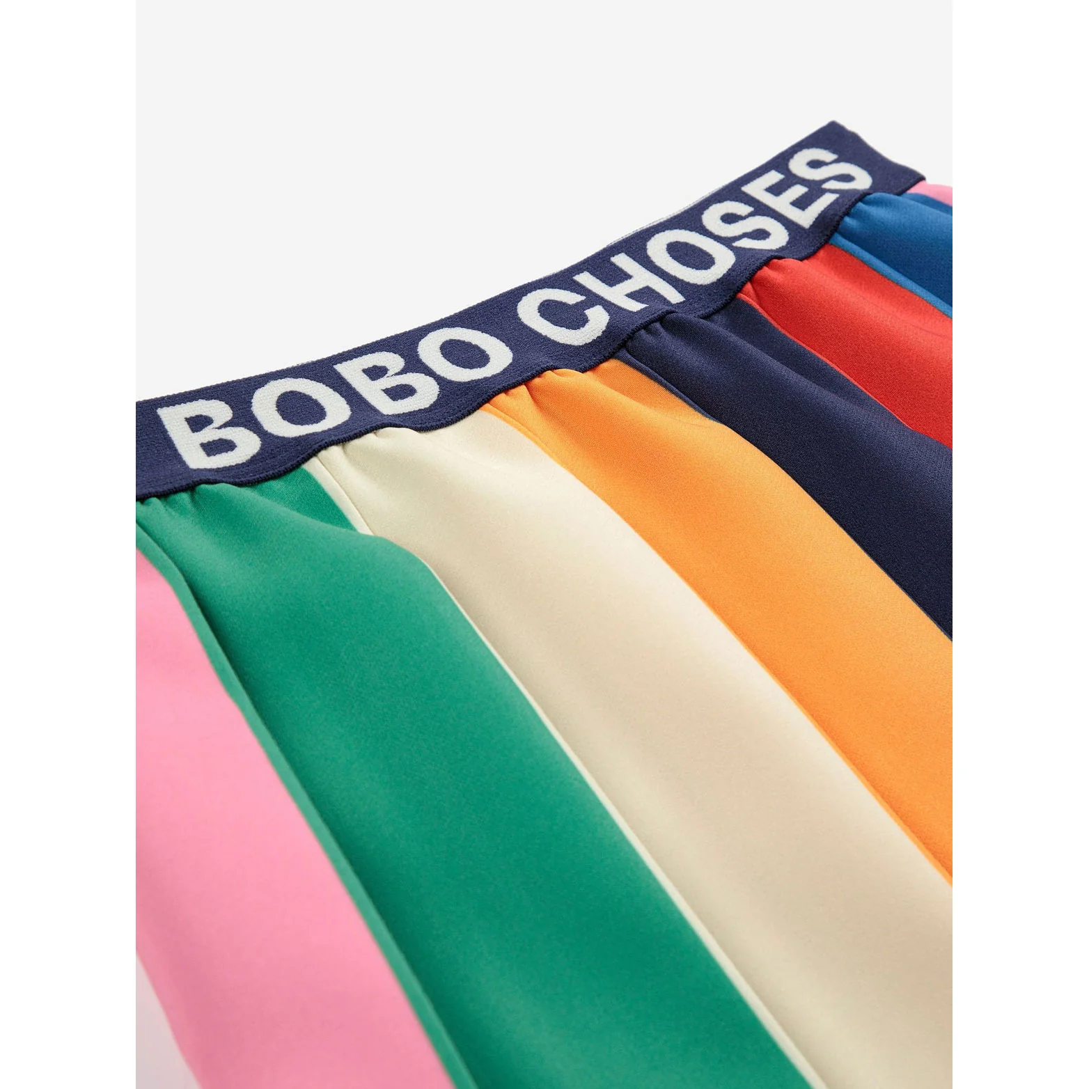 Bobo Choses Multicolor Bobo Color Block Pleated Skirt - Image 4