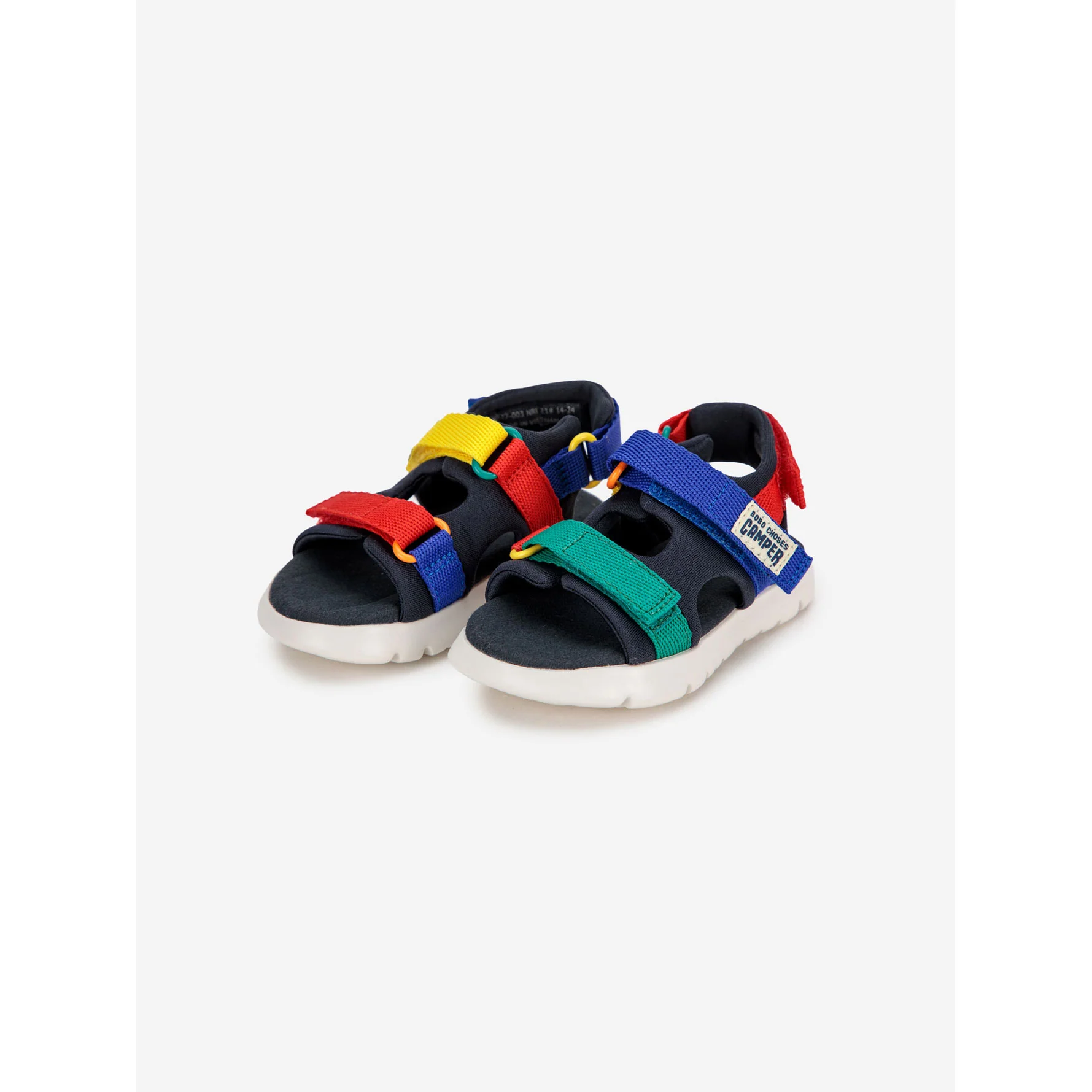 Bobo Choses Multicolor Color Block Baby Sandals